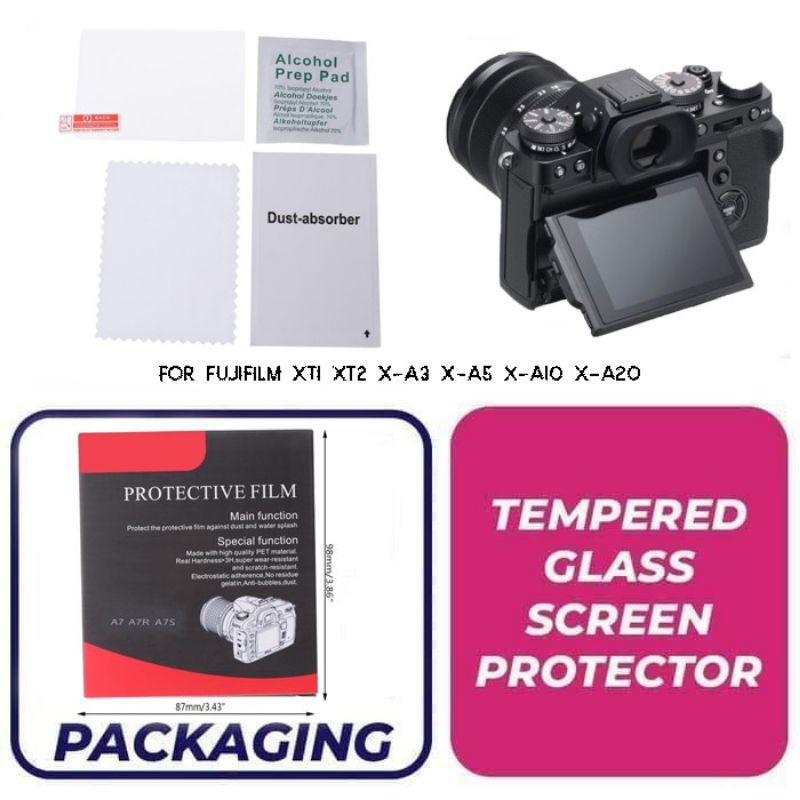 กระจกนิรภัย FUJIFILM XT1 XT2 XT3 XT4 XT10 XT20 XT30 XA1 XA3 XA5 - X-T4