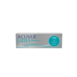 Acuvue รุ่น OASYS 1-DAY with HydraLuxe™ - คอนแทคเลนส์ชนิดใส  รายวัน