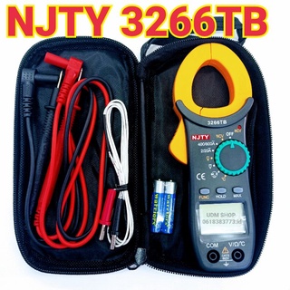 คลิปแอมป์ NJYT 3266TB Clamp Meter Digital มัลติมิเตอร์ดิจิตอล มิเตอร์วัดไฟ แคล้มมิเตอร์ คลิปแอมป์