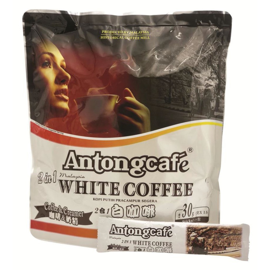 TAIPING 安东 ANTONG CAFE WHITE COFFEE 2 in 1 (ไม่มีน้ําตาล)