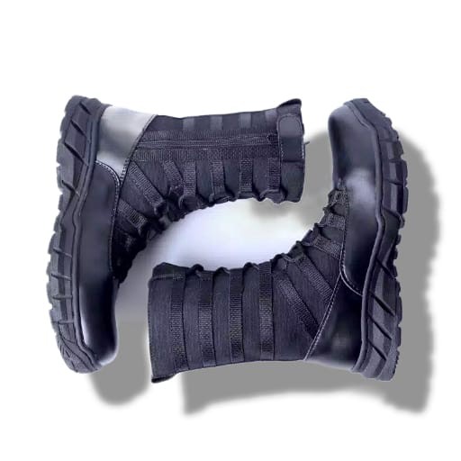 PDL Ninja TNI POLRI รองเท้ายุทธวิธี Safety Steel Toe 10 นิ้ว