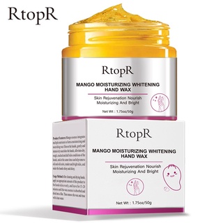 ขายปลีก ขายส่ง RtopR Mango มะม่วง ให้ความชุ่มชื้น ไวท์เทนนิ่ง แว็กซ์มือ มาส์กมือ ผลิตภัณฑ์ดูแลผิว เครื่องสําอาง 50 กรัม -10263