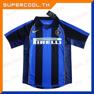 Inter Milan 2001/02 Home Jersey เสื้ออินเตอร์มิลานย้อนยุค