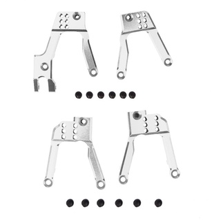 โช้คอัพอลูมิเนียม CNC สําหรับรถไต่หินบังคับ 1/10 SCX10 II 90046 90047 4 ชิ้น