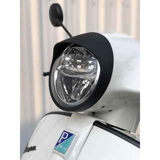 Cap ไฟหน้า S.I.P.  for Vespa GTS 2019-2020 สีดำด้าน