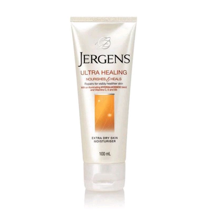 Jergens Ultra Healing lotion ขนาด 100 ml. (แบบหลอดบีบ ขนาดพกพา)