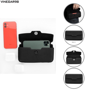 VINE  Smooth Edge Phone Belt Pouch Flip Cover Magnetic Mini Phone Belt Case Multi-purpose for Outdoor