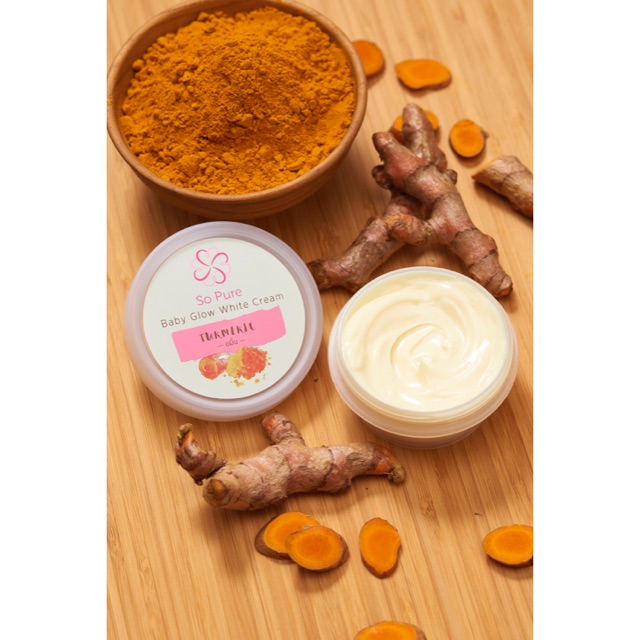 So Pure Turmeric Baby Glow White Facial Cream