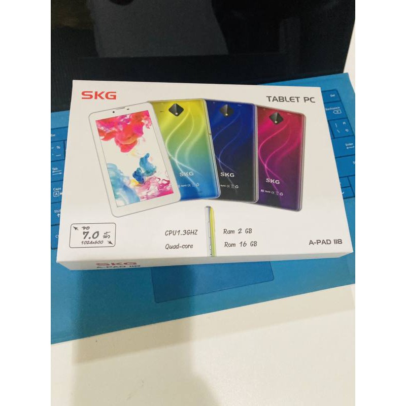 SKG A-PAD 118 Dual Sim ระบบ 2 ซิม 3G/4G LTE TABLET PC จอ 7 นิ้ว RAM 2 ROM 16GB แบต 3300mah ประกัน 1 