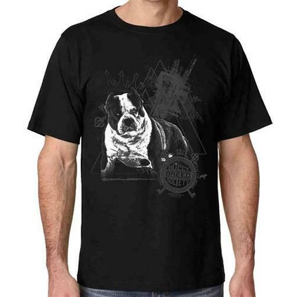 เสื้อยืดพิมพ์ลาย Bully-Bully-Breed Society เสื้อกีฬาสําหรับผู้ชาย