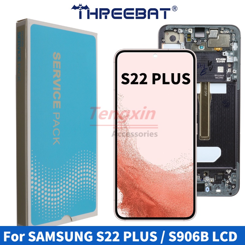 6.6 & 39;& 39; แบบไดนามิก AMOLED สําหรับ SAMSUNG Galaxy S22 Plus 5G หน้าจอสัมผัส LCD สําหรับ Samsung