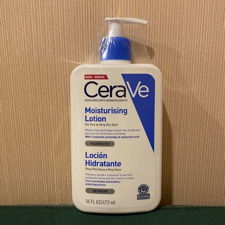 Cerave Moisturizing Lotion 473 ml พร้อมส่ง ผลิต 11/2023