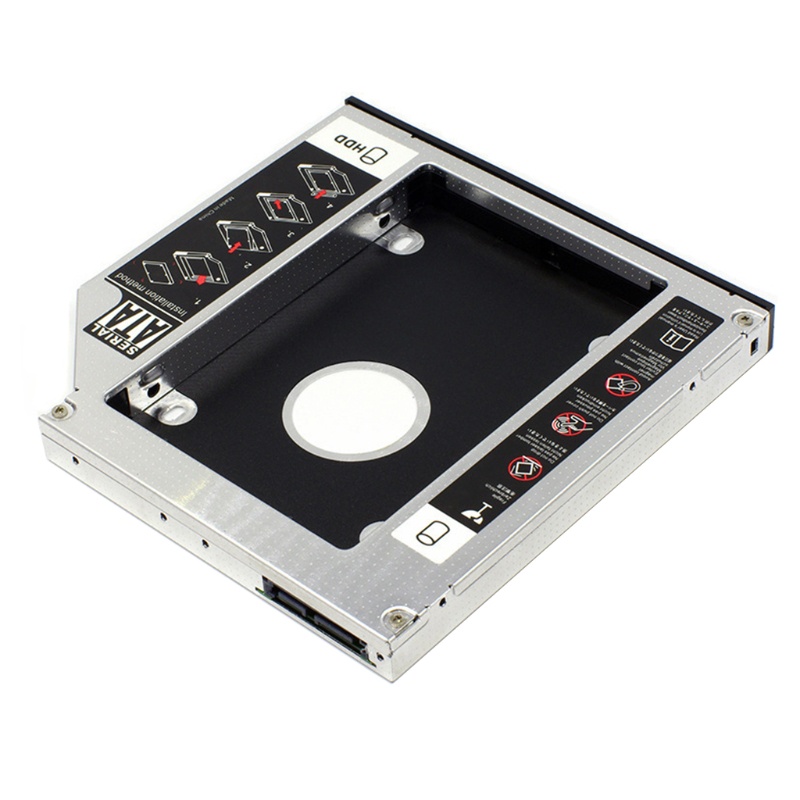 ~ อะแดปเตอร์ถาดแคดดี้ฮาร์ดไดรฟ์ Sata Ssd อลูมิเนียม 12.7 9.5 9.0 มม. 2nd
#8