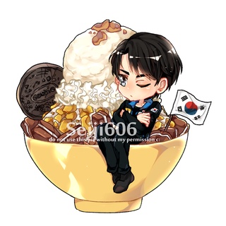 (SSS) Acrylic keychain YURI ON ICE