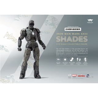 Comicave Studios Omni Class 1/12 th Scale Iron Man Mark XXIII 23 Shades Collectible Figure ไอรอนแมน โมเดล ฟิกเกอร์