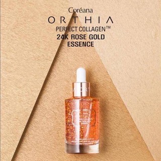 เซรั่ม Coreana ORTHIA Perfect Collagen 24K Rose Gold Essence 50ml: เซรั่มทองคำ 24K collagen serum