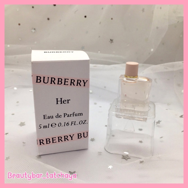 Burberry Her Eau De Parfum 5ml. น้ำหอมจิ๋ว