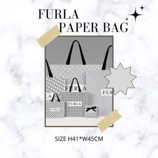 ถุงกระดาษเเท้ furlaเเท้