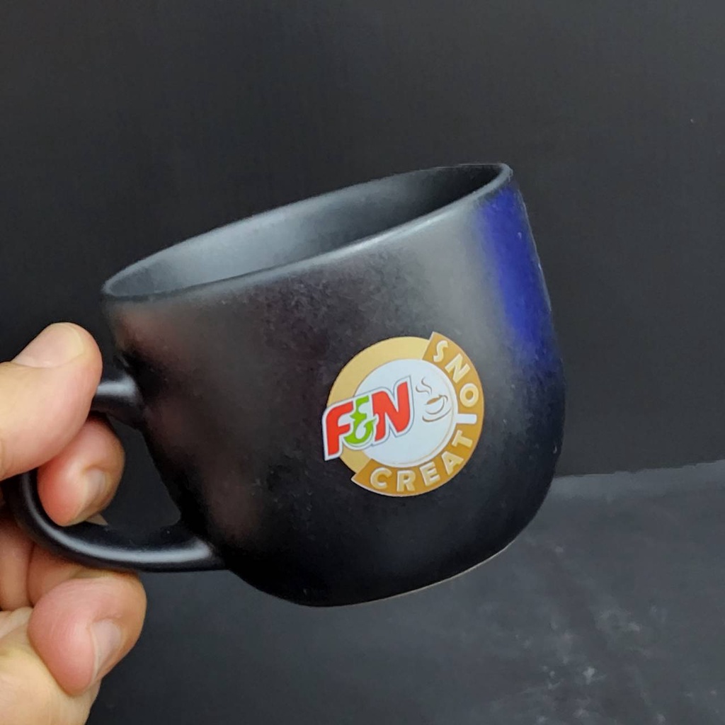 แก้วกาแฟ F&N แก้วกระเบื้อง สำหรับชงกาแฟ เข้าไมโครเวฟได้