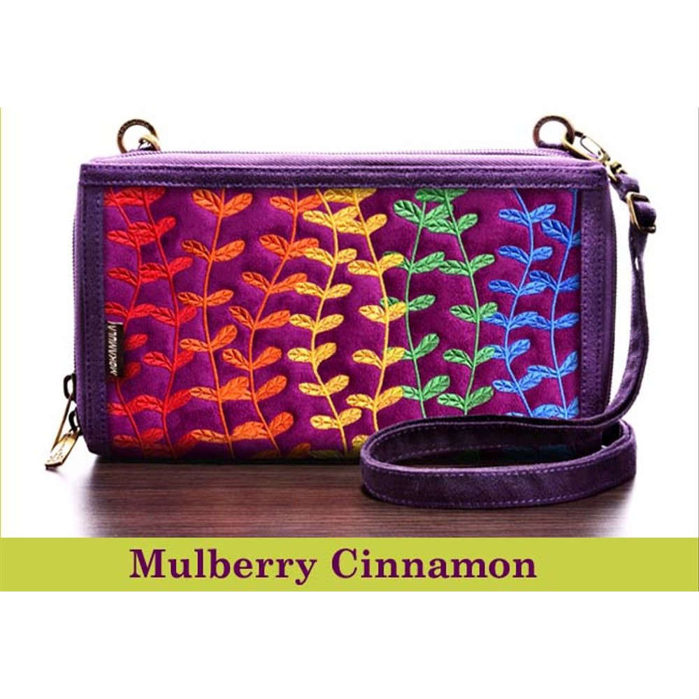 Mokamula HPO Mulberry Cinnamon - กระเป๋าสตางค์สลิงชาติพันธุ์