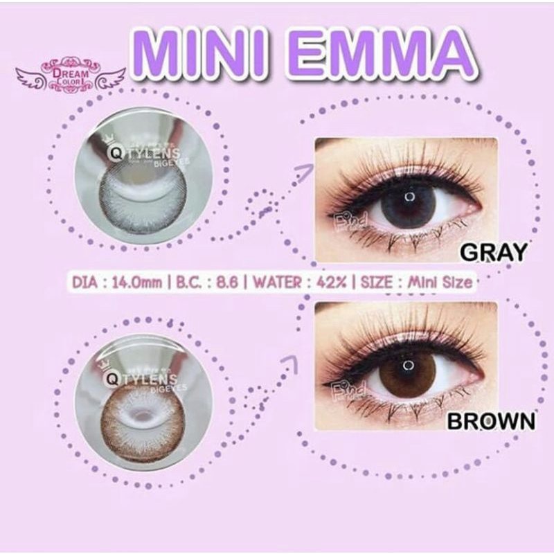 Mini Emma brown/gray Dream color1