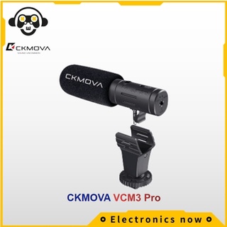 ckmova vcm 3 pro ไมโครโฟนวิดีโอคอนเดนเซอร์สำหรับ dslr และสมาร์ทโฟน CKMOVA VCM 3 Pro Condenser Video Microphone for DSLR &amp; Smartphone