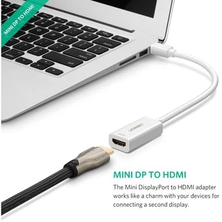UGREEN 40360 / 40361 Mini Display Port to HDMI (Thunderbolt 2.0)4K Mini DP to HDMI Adapter Cable