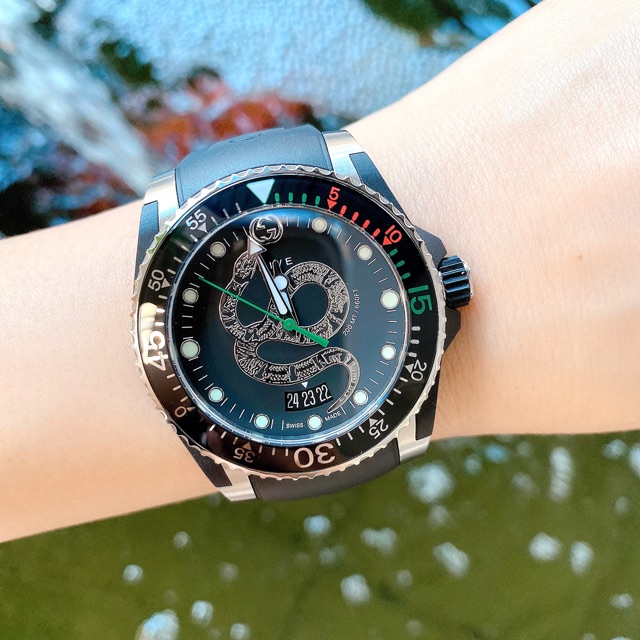 gucci dive watch 40mm price