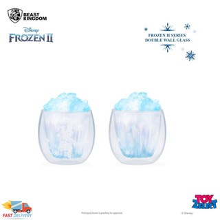 พร้อมส่ง+โค๊ด Frozen II (Double Wall Glass) DG005 By Beast Kingdom (ลิขสิทธิ์แท้)