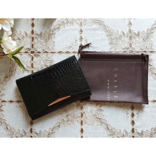 Charles &amp; Keith Front Flap Detail Wallet