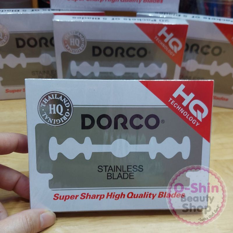 ใบมีดดอร์โค DORCO stainless steel blade (ของแท้)
