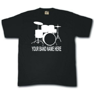 [S-5XL]เสื้อยืด พิมพ์ลาย Drumkit gig concert drums drumming band สําหรับผู้ชาย 751390