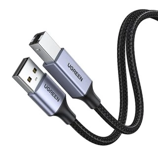 Ugreen สายเคเบิลเครื่องพิมพ์ USB Type B ตัวผู้ เป็น A ตัวผู้ USB 2.0 สําหรับเครื่องพิมพ์ฉลาก Canon Epson HP ZJiang DAC USB