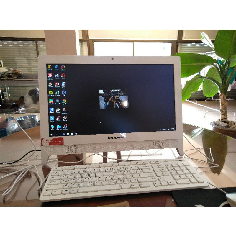 คอมพิวเตอร์ตั้งโต๊ะ lenovo all in one C Series Shopee Thailand