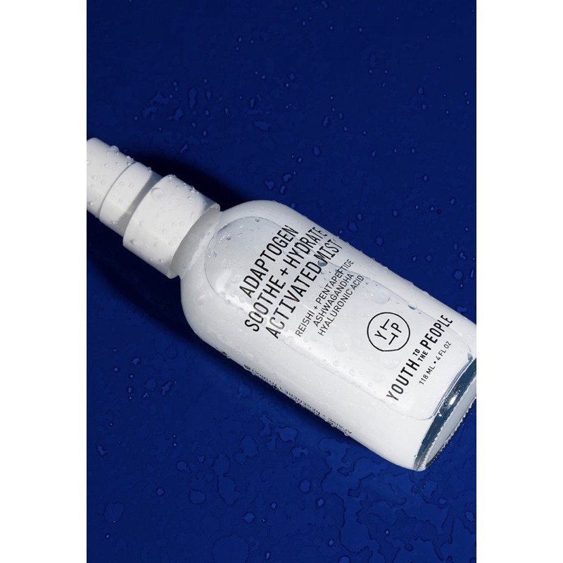 - พร้อมส่งทันที - Youth To The People Adaptogen Soothe + Hydrate Activated Mist ขนาด 4 oz.