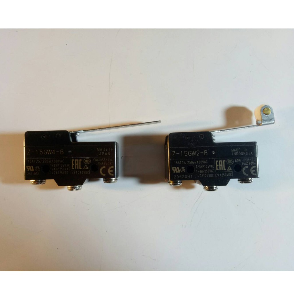 ลิมิต สวิทซ์ Limit Switch สวิตซ์ ลูกล้อ Z-15GW2-B และ Z-15GW4-B และ Z-15GM2255-B