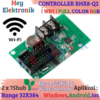 Rhx8-q2 Wifi RGB ตัวควบคุมข้อความ แบบเต็มสี