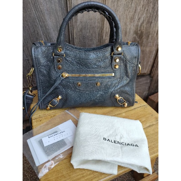 กระเป๋า Balenciaga mini city ของแท้ มือสอง