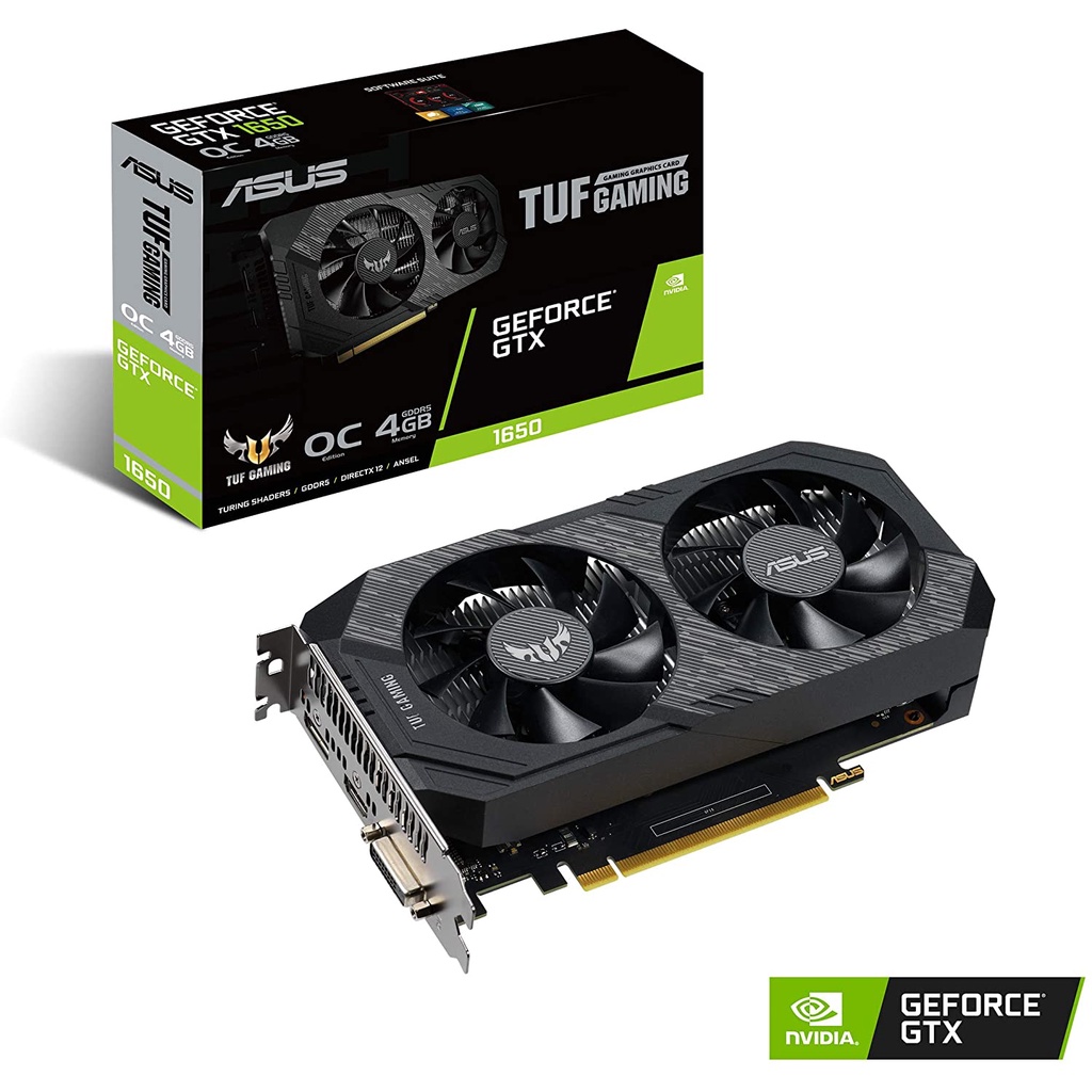 ASUS TUF Gaming NVIDIA GeForce GTX 1650 OC Edition Graphics Card
