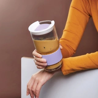 OCEAN แก้วน้ำ REGO Lavender Personal Glass 630 ml