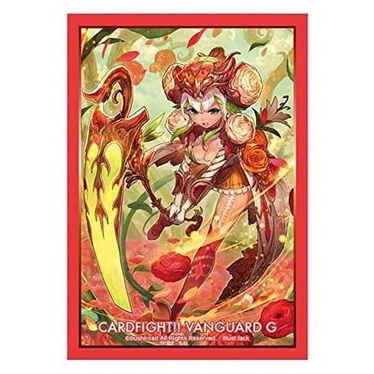 (ซองสลีฟแวนการ์ด) Bushiroad Sleeve Collection Mini Vol.257 | Cardfight!! Vanguard G - Ranunculus of Searing Heart, Ahsha