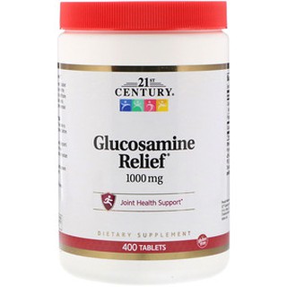 21st Century, Glucosamine Relief, 1,000 mg, 400 Tablets