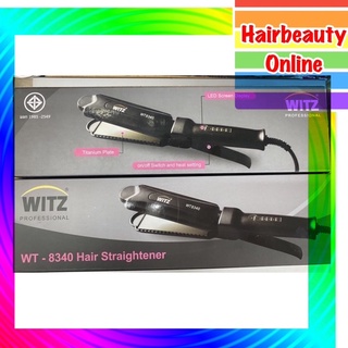 #เครื่องรีดผมตรง #Witz wt-8340 hair straightener ปรับอุณหภูมิได้ แผ่นลื่น