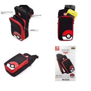 กระเป๋า Nintendo Switchสะพายคาดอก  Nintendo Switch Go Pack Sling Bag Shoulder Pack pokemon