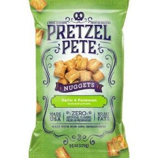 Pretzel Pete Garlic &amp; Parmesan 270 G  เพรทเซลพีทกระเทียม &amp; พาร์เมซาน 270 ก