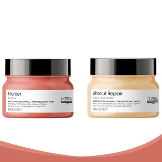 มาส์ก ลอรีอัล ซีรี่ย์ mask loreal serie expert masque 250 ml   mask loreal absolut repair golden 250ml