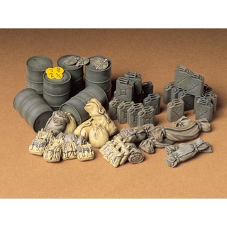 ชุดอุปกรณ์ตกแต่งทหาร TAMIYA 35229 Allied Vehicles Accessory Set 1/35