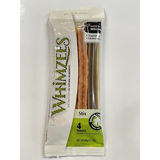 Whimzees ขนมขัดฟัน Stix S /  สติกซ์ ขนาด S จำนวน 4 ชิ้น