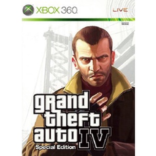 *2แผ่น*Grand Theft Auto 4 Complete Edition xbox360 [NTSCJ] แผ่นเกมส์Xbox360 แผ่นไรท์เล่นกับเครื่องที่แปลงแล้ว GTA IV