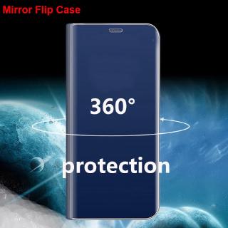 Mirror Flip Casing LG Q60 V35 K61 K50 V30 V40 V50 V60 V35 Phone Case Full Protection Back Cover